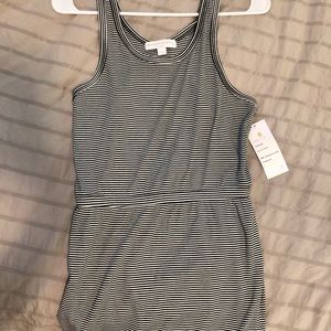 Spiritual Gangster Black/White Dress